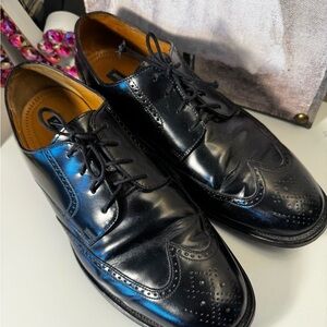 Bostonian Classic Black Leather Men's Dress Shoes